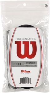 Wilson Pro Sensation Overgrip (30-Pack), Black