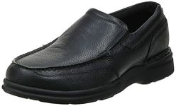 Rockport Men's Eureka Plus Slip On Oxford, Black, 9.5 W US