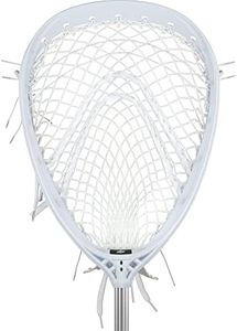 StringKing Starter Goalie Lacrosse Stick - Mark 2G Head - 30 inch Shaft (Grizzly 1x - White/Silver)