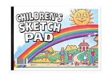 Silvine A4 Children's Sketch Pad. 40 Sheets 80gsm Bulky Drawing Paper