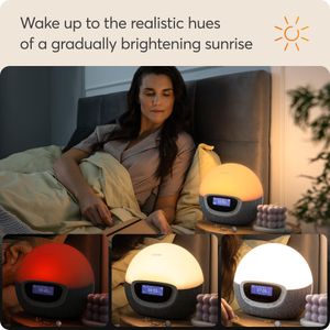 Lumie Bodyclock Shine 300 Wake-Up Light Alarm – White