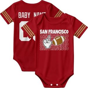 KREDE San Francisco Baby Clothes Custom Name Bodysuit for Baby Boy Gifts