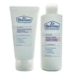 The Face Shop Dr. Belmeur DAILY REPAIR Moisturizer & Toner Set for SENSITIVE Skin Very Mild and Natural