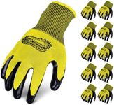 Ironclad mens Work Gloves, Yellow, 