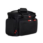 Gator Cases Extra Large (XL) Modular Mute Bag for Trombone Players Designed to Carry Six (6) Mutes and Accessories; (GBNO-MUTEBAG-XL)