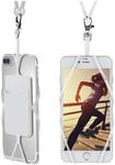Gear Beast Universal Cell Phone Lanyard with Card Pocket, Silicone Neck Strap, and Phone Case Holder - Compatible with iPhone, Galaxy, and Most Smartphones