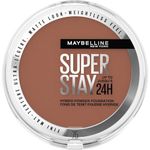 Maybelline Powder Foundation, Long-lasting 24H Wear, Medium to Full Coverage, Transfer, Water & Sweat Resistant, SuperStay 24H Hybrid Powder Foundation, 75