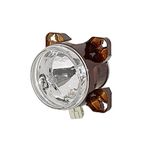 HELLA 1K0 008 191-001 FF/Halogen-Insert, spotlight - 90mm Essential - 12V - round - Reference number: 12.5 - Fitting/Screw Connection - Clear diffusing lens - right/left - Quantity: 1