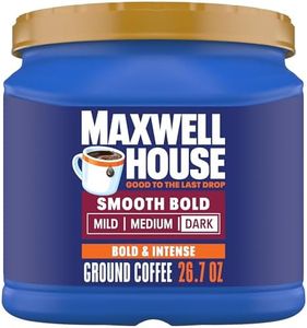 Maxwell House Smooth Bold Roast Ground Coffee (26.7 oz Canister)