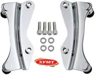 XFMT Chrome 4-Point Docking Hardware Kit for Harley Touring Road King Street Glide Road Glide Electra Glide Ultra Classic 2014-2023