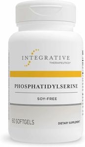 Integrative Therapeutics Phosphatidylserine - Cognitive Function, Exercise Capacity, and Stress Support Supplement* - Sunflower Lecithin-derived Vitamin - Soy Free - 60 Softgels