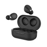 JLab JBuds Air True Wireless Earbuds, Wireless Headphones Bluetooth - Wireless Ear Buds with USB Charging Case, IP55 Sweat Resistant Sports Earphones and Custom EQ3 Sound - Bluetooth Earbuds, Black