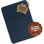MastaPlasta Original Easy All-in-One Leather Repair Kit. Leather Patches for Sofas Self Adhesive - Navy Blue 28cm x 20cm (11in x 8in) – Upholstery Leather Repair Patch for Car Seats, furniture, DIY