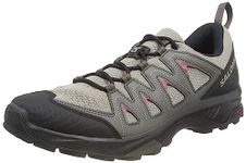 Salomon mens X Braze Vintage Khaki/Beluga/Black Hiking Shoe - 8 UK (L47180100)