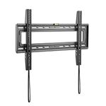 Xantron® STRONGLINE-42 Fixed Wall Mount TV 37-75 Inch / VESA 200 x 200 to 600 x 400 / TV Bracket Wall Max. 50 kg / TV Wall Mount Flat / Minimum Wall Distance - Includes Mounting Material