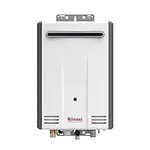 Rinnai V53DeP Propane Tankless Water Heater with Space-Saving Design and Smart Features, Outdoor Installation, 5.3 GPM
