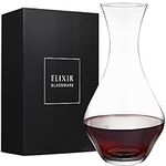 Red Wine Decanter - Hand Blown Crys