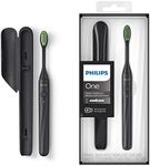 PHILIPS One Rechargeable Toothbrush - Electric Toothbrush in Shadow Black (Model HY1200/06)