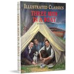 Three Men in a Boat : Illustrated Abridged Children Classics English Novel with Review Questions