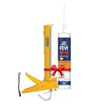 Pidilite Feviseal NEUTRAL PRO BLACK 280ML & Mistreeji Low Duty Gun Combo