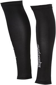 Keenso Calf Sleeves, 1 Pair Outdoor Unisex Sports Calf Compression Sleeves Sun Breathable Leg Sleeves for Running Cycling Fishing (L)