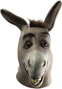 MOLEZU Donkey Mask,Halloween Novelty Deluxe Costume Party Cosplay Latex Animal Head Adult.