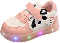 Baby Shoes Boys and Girls Walking Shoes Comfortable and Fashionable Shoes 5 Toddler Shoes Little Girl Light up Shoe Pink