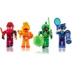 Roblox Action Collection - Super Doomspire Four Figure Pack [Includes Exclusive Virtual Item]