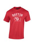 Dayton Flyers 100% Pre-Shrunk College Short Sleeve, Red, X-Large