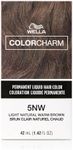 COLORCHARM Permanent Liquid Hair Color for Gray Coverage| 5NW Light Natural Warm Brown | 1.4 Fl oz.