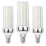 HZSANUE LED Corn Bulbs 20W, 150W Incandescent Bulbs Equivalent, 2300Lm, 6000K Daylight White, E14 Small Edison Screw, Pack of 3