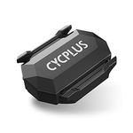 CYCPLUS Cycling Speed OR Cadence Sensor, Bluetooth/ANT+ Magnetless Waterproof Bike Speed/Cadence Sensor - C3