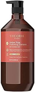 Theorie Amber Rose Hydrating Shampoo- Refresh & Hydrate, Irresistible Scent of Rose, Jasmine & Amber, Suited For All Hair Types-Color & Keratin Treated Hair, 800ML