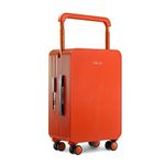 TUPLUS Suitcase ABS Hard Shell Luggage with 4 Spinner Wheels Hold Check in Travel Case with TSA Lock, Balance Series