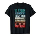 10 Years 120 Months Of Being Awesom