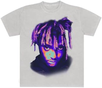 Juice WRLD Unisex's Standard Gaze Tee, White