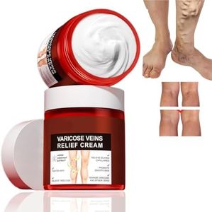 80g Varicose Veins Relief Cream,Varicose Veins Treatment for Legs,Spider Vein Treatment for Legs,Effective Varicose Veins Cream,Varicose Veins Treatment Cream,Vein Cream for Legs Aching Legs Relief