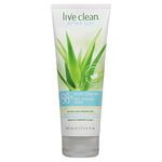 Live Clean 98% Aloe Vera Gel, 227 mL, clear