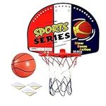 xwin sportseries Kids Basketball Hoop Set Big French with Hard PVC Backboard, Hanger Hook Indoor Basketball Set with Net Ball Portable Sport Toys for Kids Basketball Set