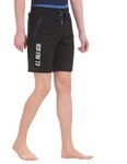 U.S. Polo Assn. Men Black I677 Comfort Fit Solid Cotton Polyester Shorts Pack of 1