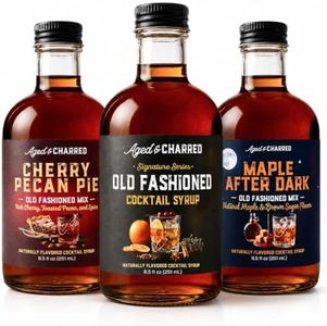 Old Fashioned Cocktail Syrup – Signature, Maple Brown Sugar & Cherry Pecan