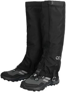 Outdoor Research Men's Rocky Mountain High Gaiters, Black, L