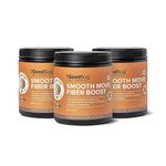 The Good Bug Smooth Move Fiber Boost | Relieves Constipation | Enhances Digestive Health | Plant-Based Fiber Supplement | Non-Gmo | Gluten Free | 90 Servings, Powder