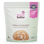 Better Batter Artisan Blend Multipurpose Certified Gluten-Free Flour, Top 8 Allergen Free, Cup for Cup Alternative to Ordinary Flour (5LB Artisan Blend)