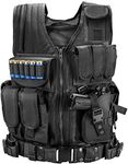 Marmot Tactical Vest Durable Mesh Vest with Detachable Belt & Holster for Subcompact/Compact/Standard Pistol