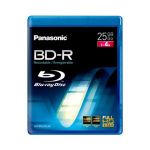 Panasonic 25GB 4x Writable Blu-ray Disc - 3 Pack