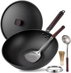 Carbon Steel Wok Pan - 12.9” Wok Pa