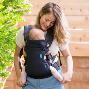 Infantino Flip 4-in-1 Baby Carrier – Ergonomic, Convertible, Black