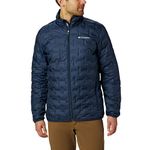 Columbia Men’s Delta Ridge Down Winter Jacket, Insulated, Water Repellent, Collegiate Navy, X-Large