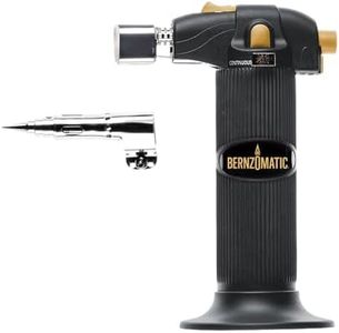 Bernz-O-Matic ST2200T Micro Flame Butane Torch Kit, Small, Black